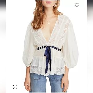 FREE PEOPLE FAVORITE ROMANCE TUNIC S